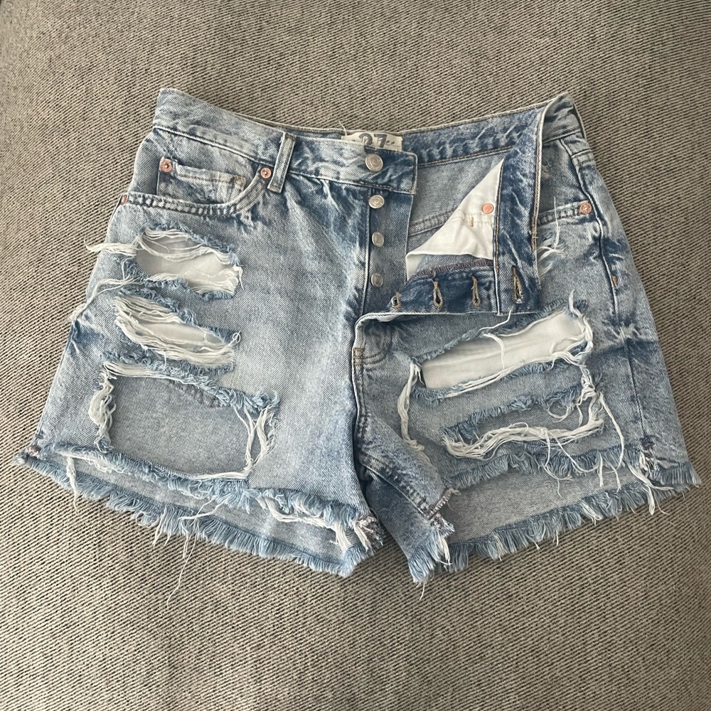 Free People, We The Free Mid Rise Dad Short